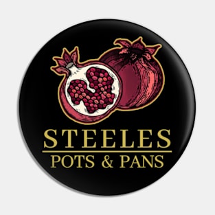 STEELES POTS AND PANS, POMEGRANATE Pin