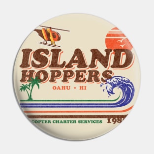 Island Hoppers Retro Worn Lts Pin