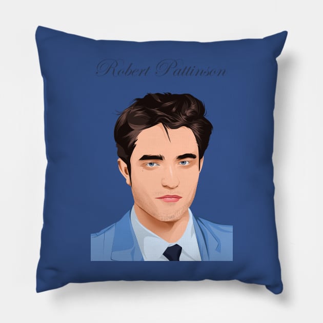 Robert Pattinson Pillow by DP Store