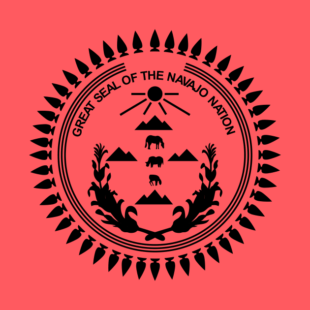 The Great Seal of Navajo Nation by Virly