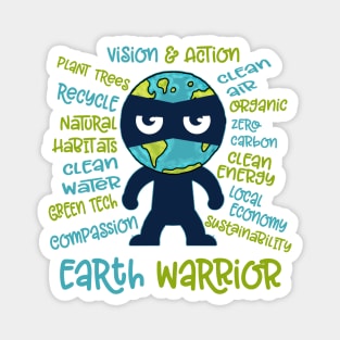 Earth Warrior Magnet