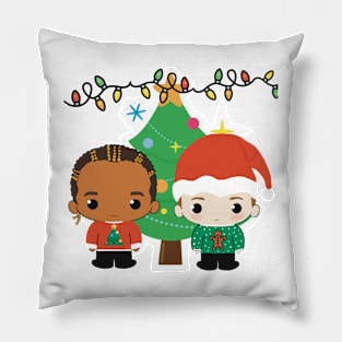 Lewis and George cute Christmas version Pillow