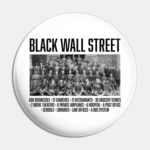 Black Wall Street Facts, Black History Pin by UrbanLifeApparel