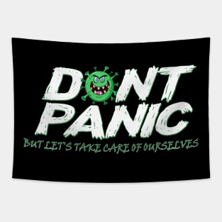 Dont Panic Tapestry