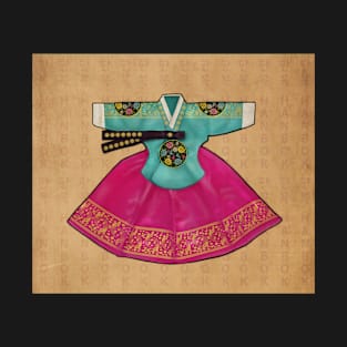 Beautiful Korean Hanbok T-Shirt