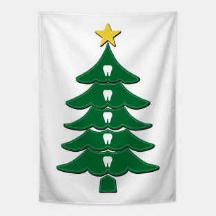 Molar Christmas Tree Tapestry