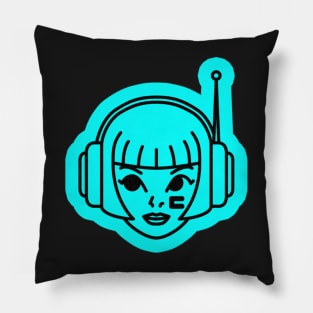 Jet Set Radio Portrait Icon - Mew Pillow