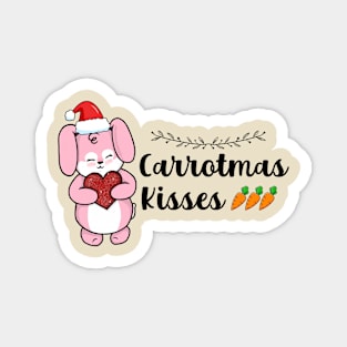 Carrotmas Kisses Magnet