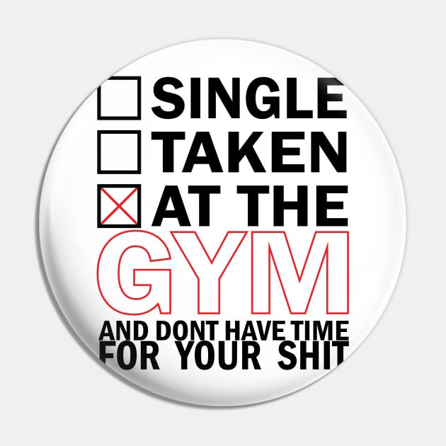 Gym Pin by worshiptee