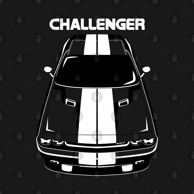 Dodge Challenger 2008-2014 - White Stripes by V8social