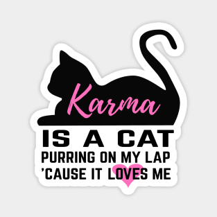 Karma is a Cat Magnet