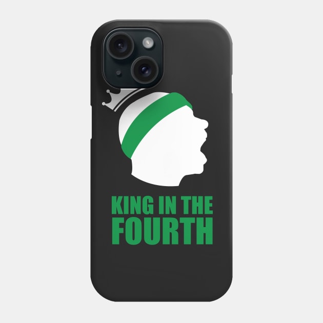 Isaiah Thomas King in the Fourth Phone Case by ParquetKings