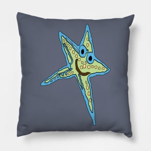 Starfish - Light Green Pillow