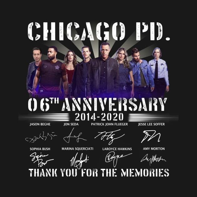 Chicago Pd 60Th Anniversary 2014 2020 Thank You by Loweryo Judew