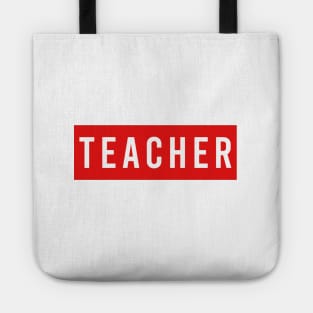 TEACHER TAG Tote