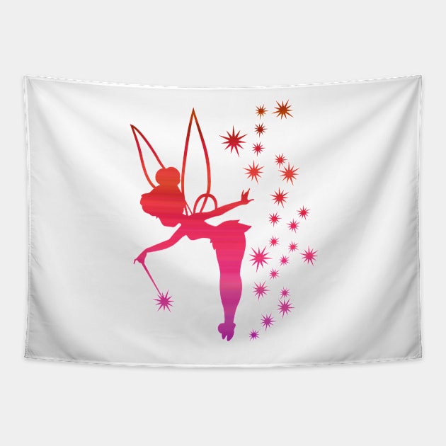 Pink Tink Tapestry by ijsw