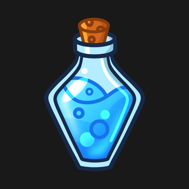 Mana Potion illustration by nataliesnow24