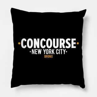 Concourse Bronx Emblem - NY Apparel Pillow