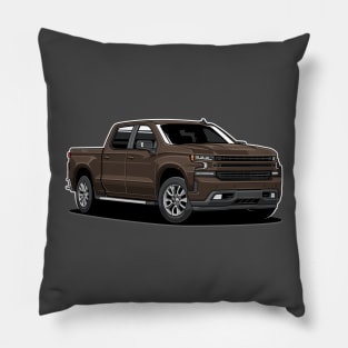 Silverado Truck 1500 (Brown) Pillow