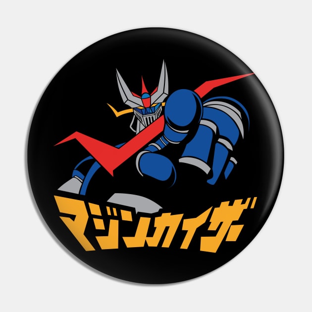 061 Great Mazinger Finger Pin by Yexart