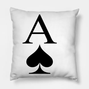 Ace of Spades Pillow