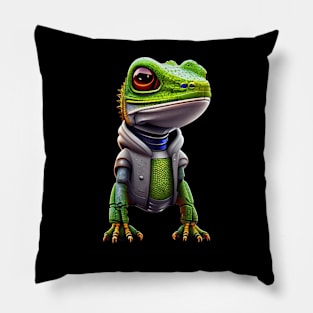 Robot Lizard Pillow