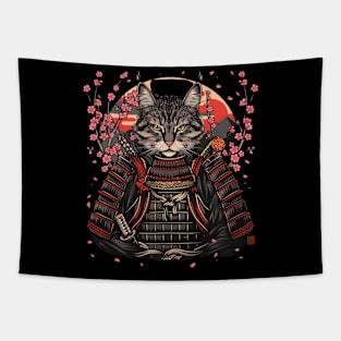 Cat Ninja Mastery Tapestry