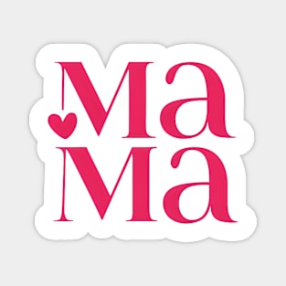 Mama Heart Magnet