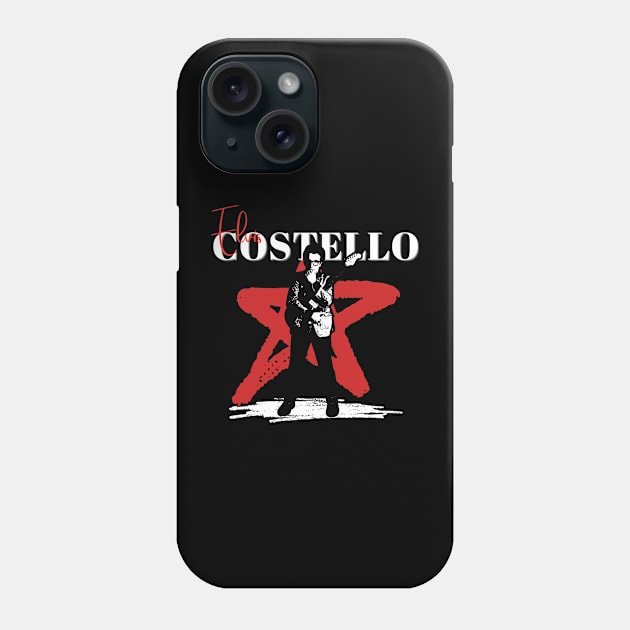 Elvis cotello retro style Phone Case by FlowersVibes