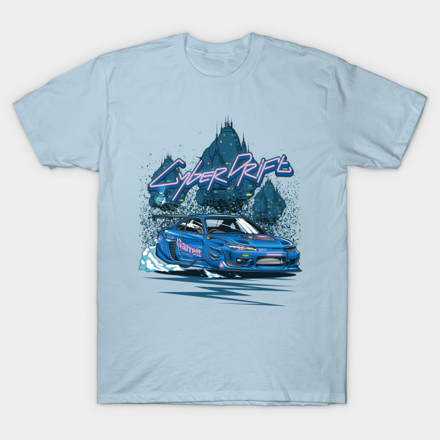 Disover Nissan Silvia Cyber Drift - Nissan Silvia Cyber Drift - T-Shirt