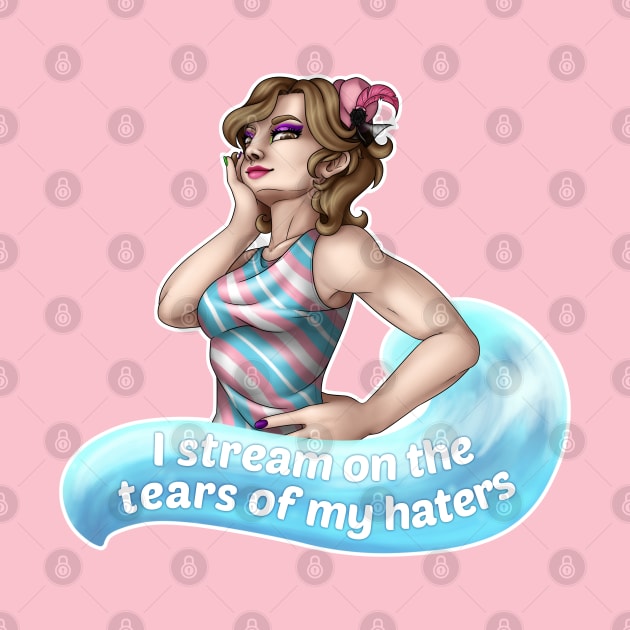 I stream on the tears of my haters by Crossed Wires