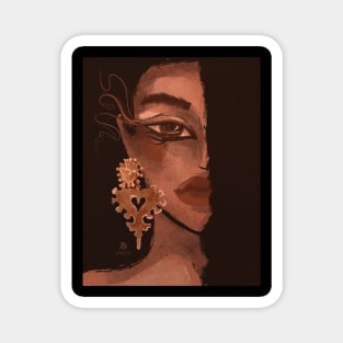 Fashion portrait Magnet