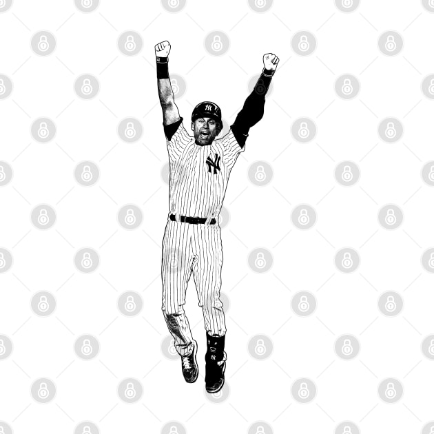 Derek Jeter Jump by Puaststrol