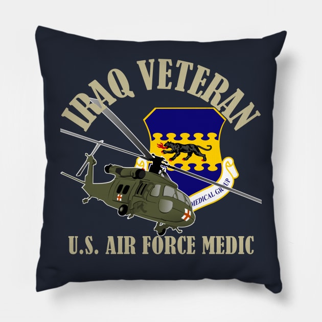 332nd Expeditionary Medical Group Pillow by MilitaryVetShop