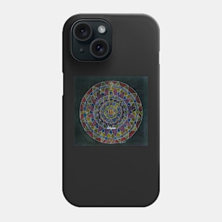 Schorpioen horoscoop mandala Phone Case