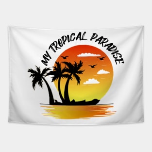 My Tropical Paradise Tapestry