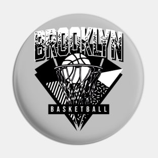 Brooklyn Basketball 90s Throwback Pin