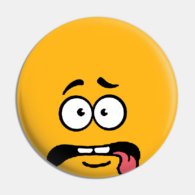 Funny Face Emoji - Funny Face Emoji - Pin | TeePublic Funny Face Emoji - Funny Face Emoji - Pin | TeePublic