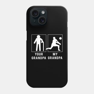 Serve and Spike: 'Volleyball Your Grandpa, My Grandpa' Tee for Grandsons & Granddaughters! Phone Case