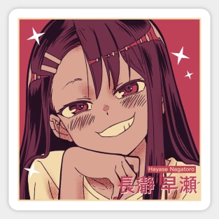 Beauty Girl Anime Nagatoro Sticker for Sale by 65Artist