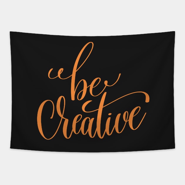 Be Creative Tapestry by greenoriginals