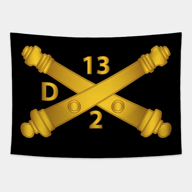 Delta Battery, 2nd Bn, 13th Field Artillery Regiment - Arty Br wo Txt Tapestry by twix123844