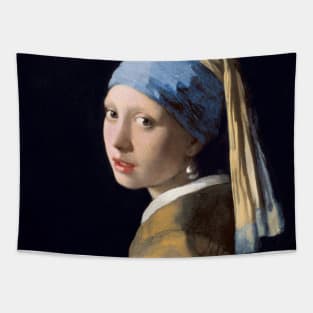 Girl with a Pearl Earring by Jan Vermeer Tapestry