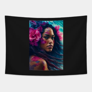 Tahitian "Island Mystic" Tapestry