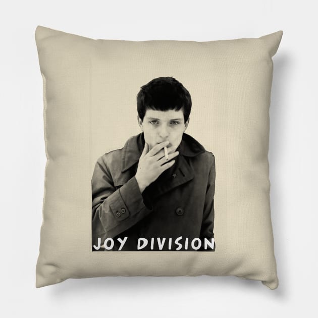 joy division visual art Pillow by DOGGIES ART VISUAL