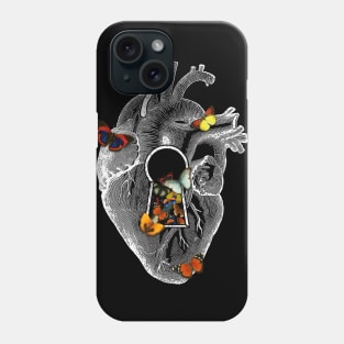 Heart Spring Butterfly by Tobe Fonseca Phone Case