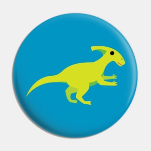 Happy Parasaurolophus Pin