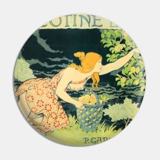 Abricotine, 1905 Eugène Grasset Pin