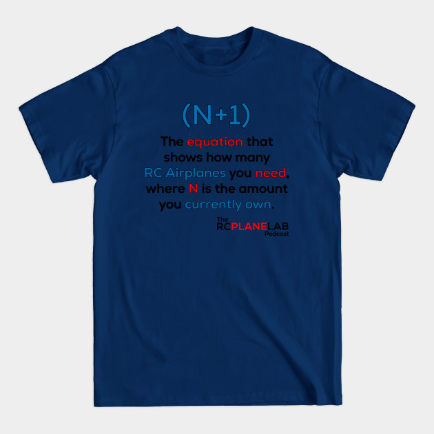 Discover N+1 - Rc Airplane - T-Shirt