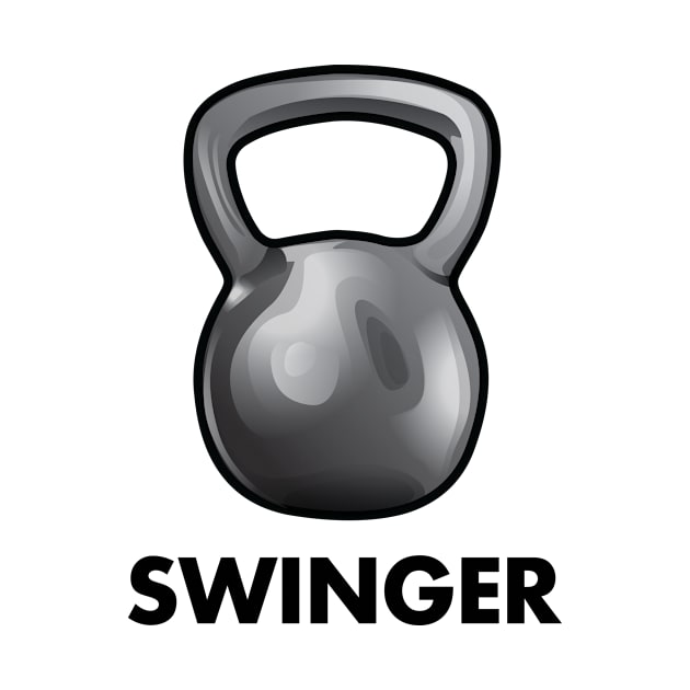 Kettlebell Swinger by SillyShirts